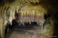 Натёки в пещере Пещера Красивая
Кальцитовые оторочки