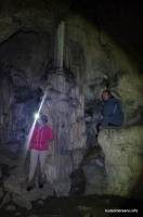 Колонна в пещере Озёрной Пещера Озёрная
