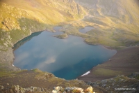 Озеро под перевалом Речепста хребет Абишира-Ахуба