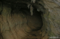 В пещере Ар-Эд Пещера Ар-Эд, Арэд. Сталактит в пещере