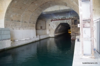 Подземный музей подводных лодок Главный вход в судоходный тоннель в Балаклаве
825ГТС