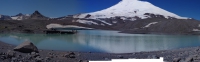 Озеро под пиком Калицкого пик Калицкого
Эльбрус
ледник Джикаугенкёз
