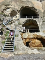 Лестницы в Вардзии Пещерный город Вардзия