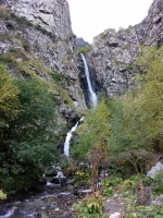 Большой Гвелетский водопад Военно-Грузинская дорога, водопады Гвелети