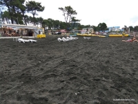 Магнитные пески на пляже Уреки пляж с чёрным песком