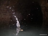Падение камня в затопленном штреке Штольни Никеля
Белореченское месторождение барита
всплеск