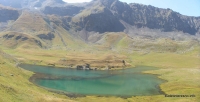Озеро Провальное в долине Кяфар Абишира-Ахуба