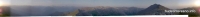 Круговая панорама с перевала Архыз вид на Джамараклы-Тюбе, скалу и плато Горячева, ГКХ.
Абишира-Ахуба