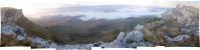 Вид с Баранахи на долину Баранаха
рассвет