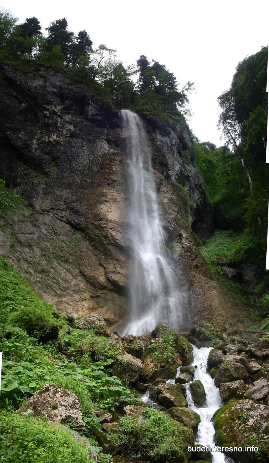 Манькин водопад Адыгея водопад