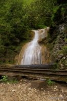 Водопад в Гуамском ущелье водопад
узкоколейка
УЖД в горах