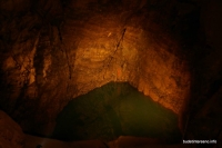 Озеро в первом зале Новоафонской пещеры Ново-Афонская пещера
Новоафонская пещера