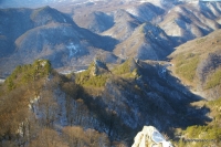 Вид на Трезубец с Трезубца гора Трезубец - вид от триангулятора