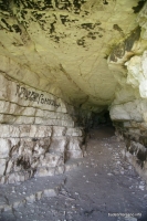 Одна из малых пещер у пещеры Чернореченской пещера Чернореченская