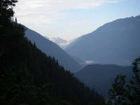 Вид на долину Кизгича с Баритной балки
