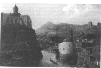 Тифлис. Картина Н. Г. Чернецова. 1839 г.