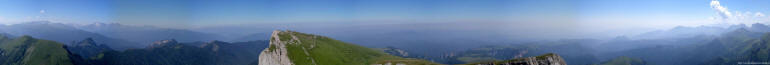 панорама с верхины Большого Тхача