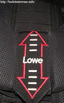 Система регулируемого крепления лямок на Рюкзаках фирмы Lowe Alpine